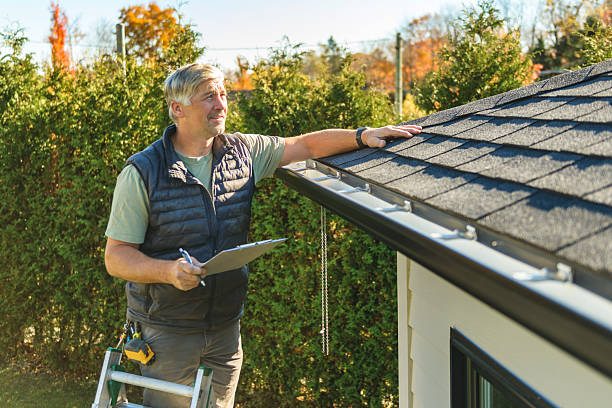 Professional Flat Roof Repair technician working in Ware Neck, VA